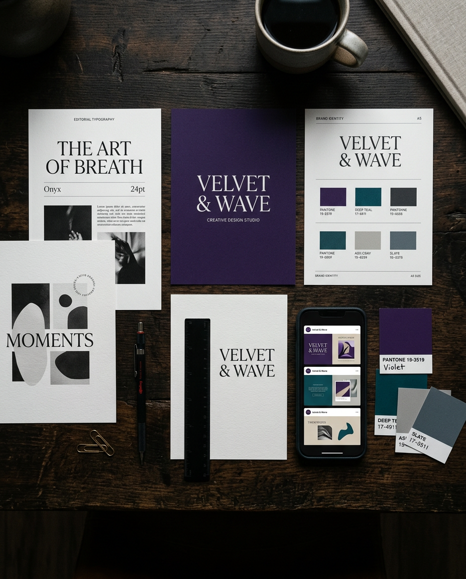 Grafika — Vizuální identita & příspěvky